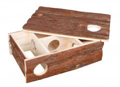 Домик для грызунов Leif Labyrinth House Trixie деревянный 35см x 11см x 25см (TX-6201)