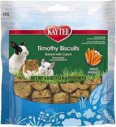 Лакомство для грызунов Kaytee Timothy Biscuits Carrot 114 г (71859944838)