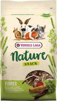 Лакомство для травоядных грызунов Versele-Laga Nature Snack Fibres 0.5 кг (5410340614402)
